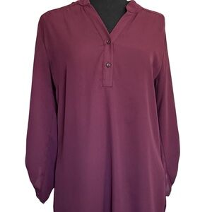 Charlotte Russe Deep Purple Blouse